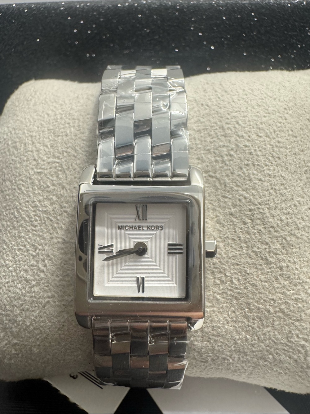 Michael Kors Micro Georgie Silver-Tone Watch